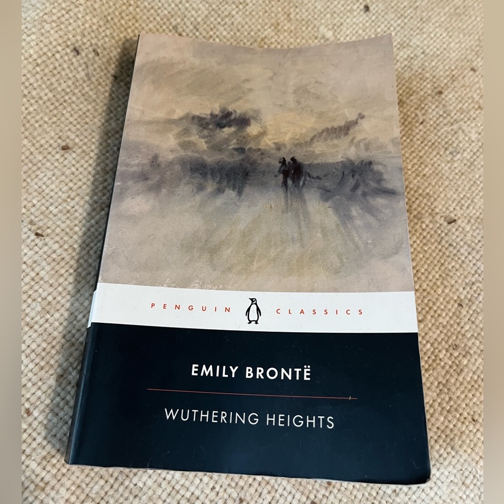 Wuthering Heights paperback book